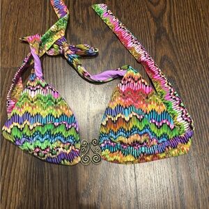 BECCA Multicolor Bikini Top